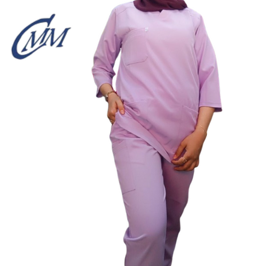 Pyjama du bloc-mauve pale hijjab